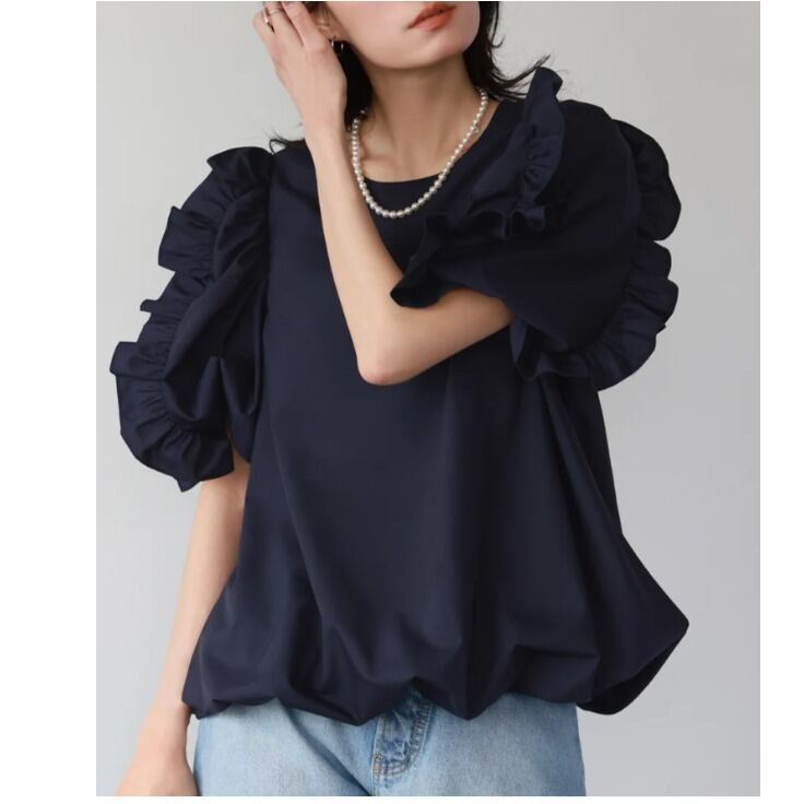 主役級 好感度UP 海外トレンド カジュアル 全3色 半袖 Tシャツ ＜U-11935＞