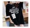 絶対流行 一目惚れ 個性的なデザイン 2色選択可 プリント Tシャツ カットソー＜U-8279＞