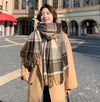 美人度アップ 着心地良い 今季も大流行 マフラー<U-3896>