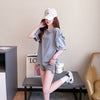 売り切れ必至 簡潔 個性派 ファッション 全3色 半袖Tシャツ<U-8514>