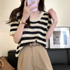 オシャレ度満点 好感度満載 ボーダー柄 Tシャツ カットソー＜isf-3232＞