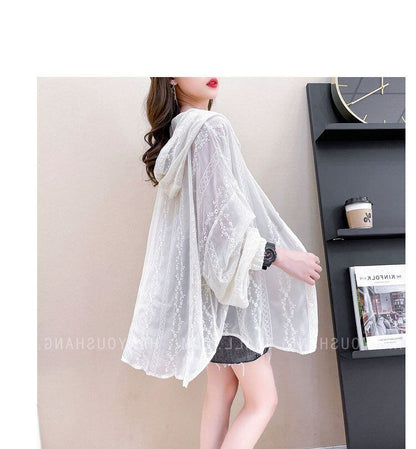 早い者勝ち カジュアル おすすめ シンプル 透け感 日焼け対策 シャツ ＜U-11334＞