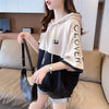 高級感 帽子付き 半袖 Tシャツ スウェット ＜U-8640＞
