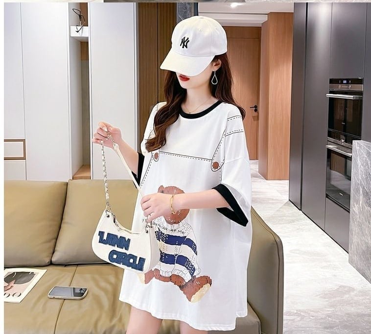 定番シンプル 好感度UP 海外トレンド カジュアル 全3色 半袖 Tシャツ ＜U-11490＞