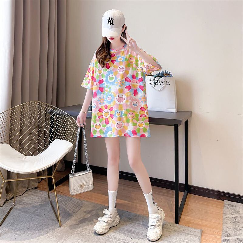 大人可愛い 売り切れ必至 美人度アップ 着回し力抜群 全5色 半袖Tシャツ<U-11520>