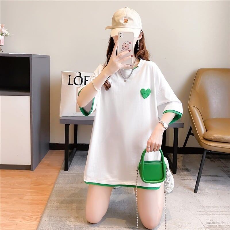 ファッション 3色選択可 シンプル 切り替え Tシャツ カットソー＜U-3070＞