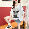 デザイン感 プリント チャーミング Tシャツ カットソー＜U-3476＞
