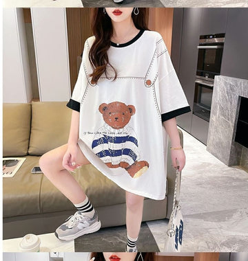 定番シンプル 好感度UP 海外トレンド カジュアル 全3色 半袖 Tシャツ ＜U-11490＞