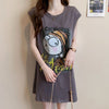真夏も快適 着心地良い ファッション感満々 プリント全4色 ノースリーブ Tシャツ カットソー＜U-9161＞