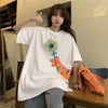 好感度満載 プリント 美感いっぱい Tシャツ カットソー＜U-3313＞