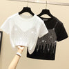 売り切れ必至 絶対流行 好感度UP 早い者勝ち カジュアル 2色選択 Tシャツ<U-11508>