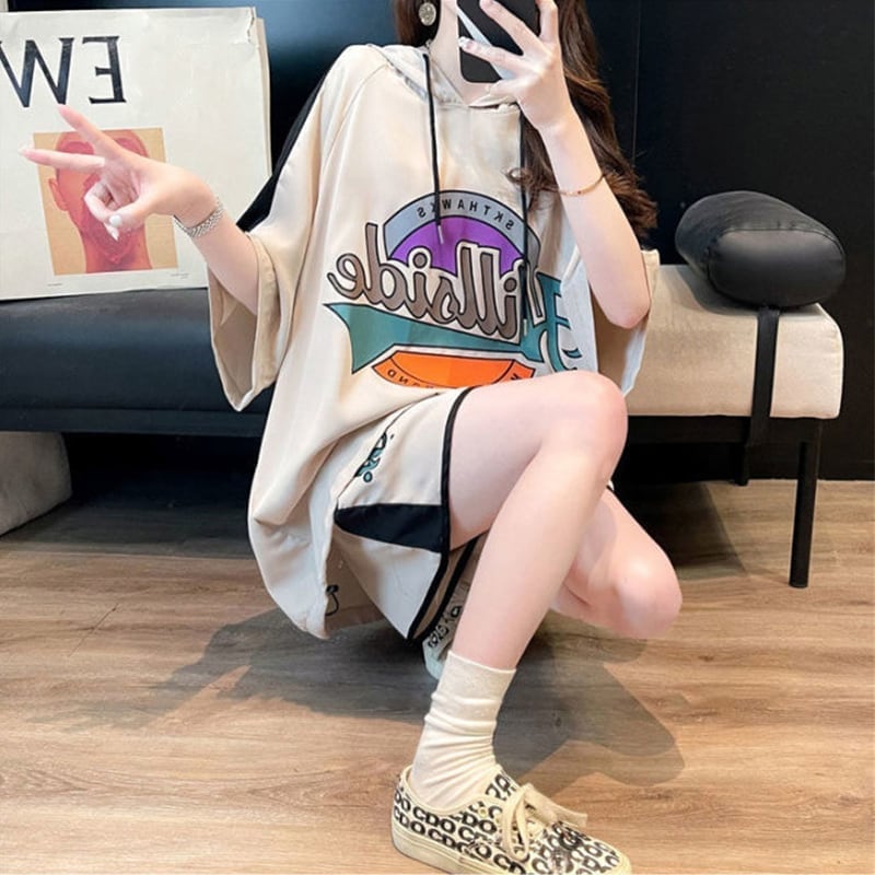高級感溢れる Tシャツ＋ショートパンツ 好感度満載 セットアップ＜U-3473＞