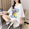 ファッション ゆったり プリント 全4色 半袖 Tシャツ＜U-11518＞