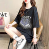オシャレ度満点 プリント 今季大好評 Tシャツ カットソー トップス＜U-3281＞