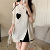 超人気商品 オフショルダー ファッション Tシャツ ＜U-8667＞