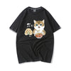 大好評 キュート 人気上昇中 着心地良い カジュアル プリント 全8色 半袖Tシャツ<U-9340>