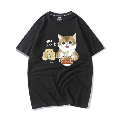 大好評 キュート 人気上昇中 着心地良い カジュアル プリント 全8色 半袖Tシャツ<U-9340>