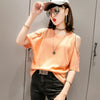 絶対欲しい 好感度UP 海外トレンド カジュアル 全3色 半袖 Tシャツ ＜U-11939＞