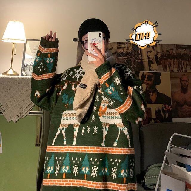 超人気 海外トレンド エレガント セーター<U-5899>