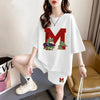 話題沸騰中 カジュアル 真夏も快適 全4色 半袖 Tシャツ ショートパンツ セットアップ ＜U-6760＞