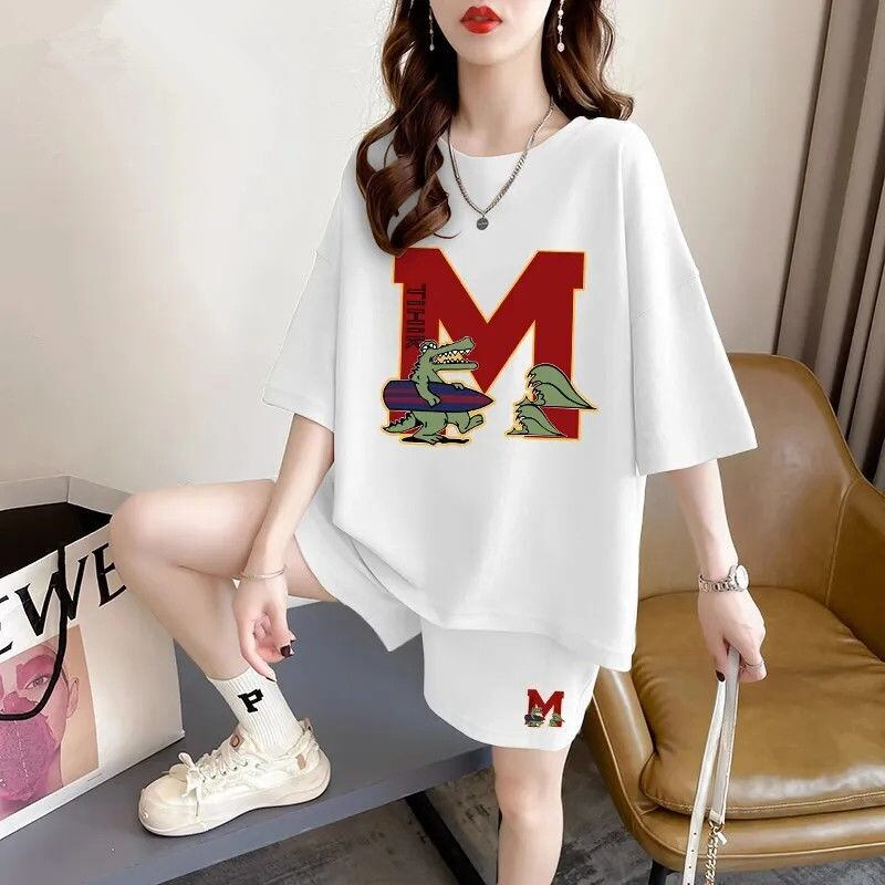 話題沸騰中 カジュアル 真夏も快適 全4色 半袖 Tシャツ ショートパンツ セットアップ ＜U-6760＞