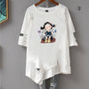 絶対流行 カジュアル 早い者勝ち 2色選択 Tシャツ<U-11651>