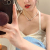 清純甘くて女子力UP スタイリッシュ 一目惚れ ネックレス アクセサリー＜isf-3228＞