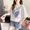 オシャレ度満点 プリント 高級感溢れる Tシャツ カットソー＜U-3336＞