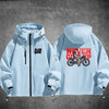 【春新作】おすすめ    撥水加工 バックビッグロゴ 男女兼用 3色展開 マウンテンパーカー U-12830