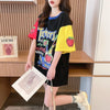 【半額！期間限定！！】カジュアル ルーズ キュート Tシャツ<U-6611>