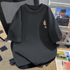 新商品 カジュアル 定番シンプル プリント 全6色 半袖Tシャツ<U-8767>