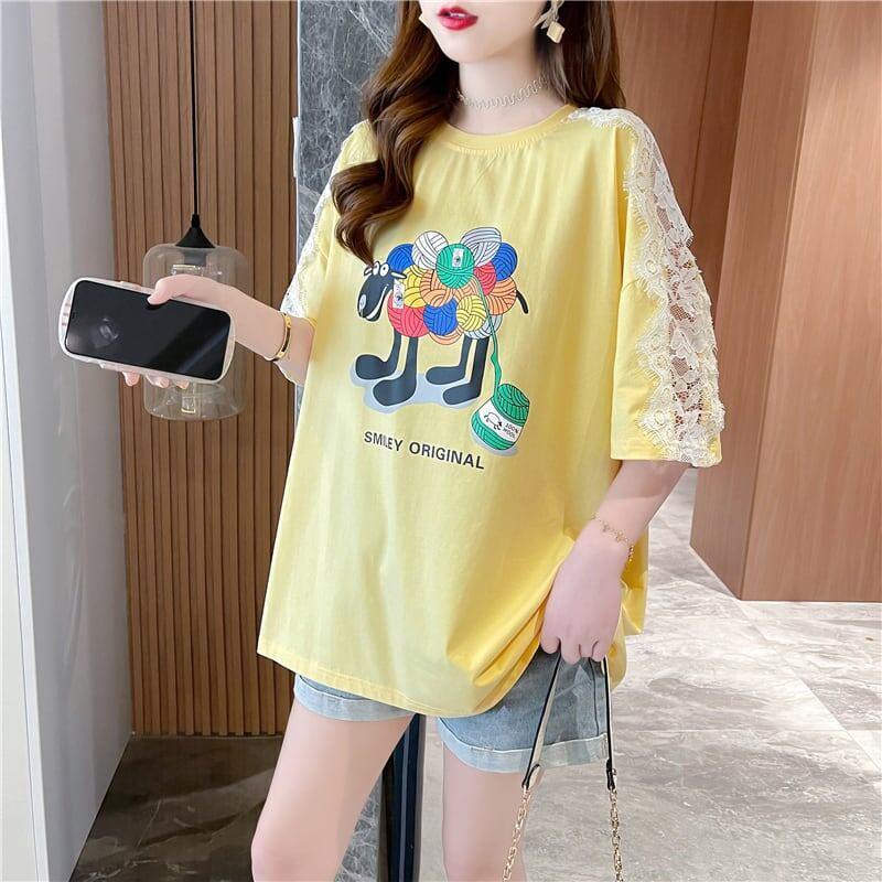 好感度満載 3色選択可 美感いっぱい Tシャツ カットソー＜U-3074＞