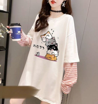 今季マストバイ ファッション カジュアル スウィートTシャツ<U-6507>