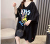 ファッション ゆったり プリント 全4色 半袖 Tシャツ＜U-11518＞