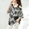 カジュアル ベアトップ お洒落 プリント Tシャツ カットソー＜U-3143＞