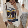 話題沸騰中 ゆったり カジュアル プリント 2色半袖Tシャツ＜U-8161＞