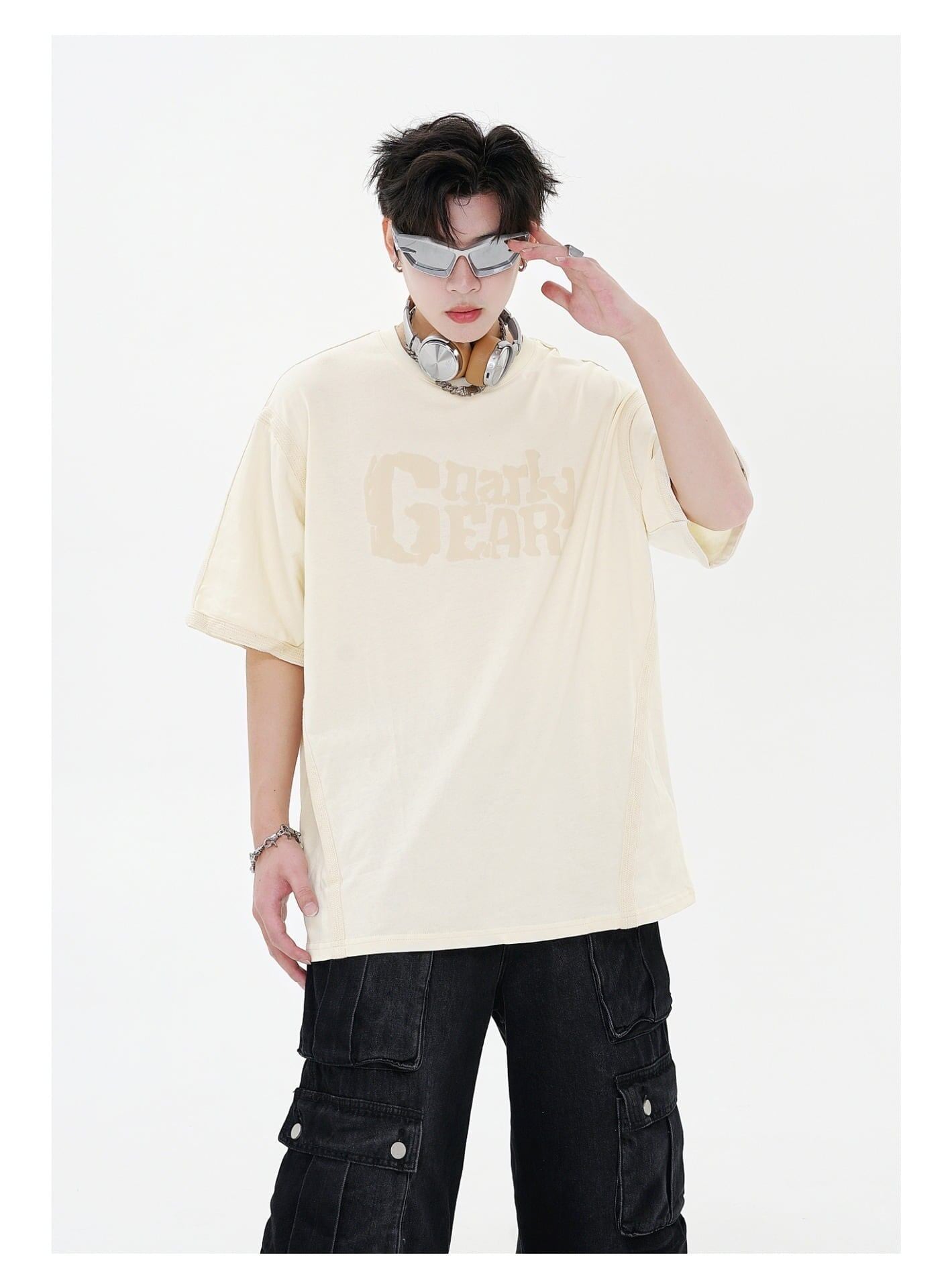 売り切れ必至 個性派 人気商品再入荷 上質 半袖Tシャツ 全2色 男女兼用<U-4907>