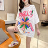 美人度アップ ゆったり スウィート 半袖Tシャツ＜U-8130＞