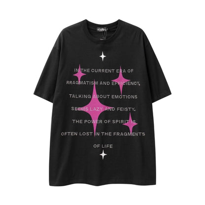 「話題沸騰中」 上質 ファッション 上品 ダイヤモンド ジオメトリック柄 半袖シャツ 男女兼用<U-4908>
