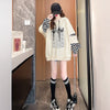 好感度満載 プリント 美感いっぱい スウェット パーカー＜U-3722＞