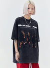 タイドブランド  アメリカンストリート レトロフレームプリントTシャツ<U-2905>