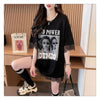 売り切れ必至 レース ファッション 切り替え ゆったり 半袖Tシャツ＜U-8480＞