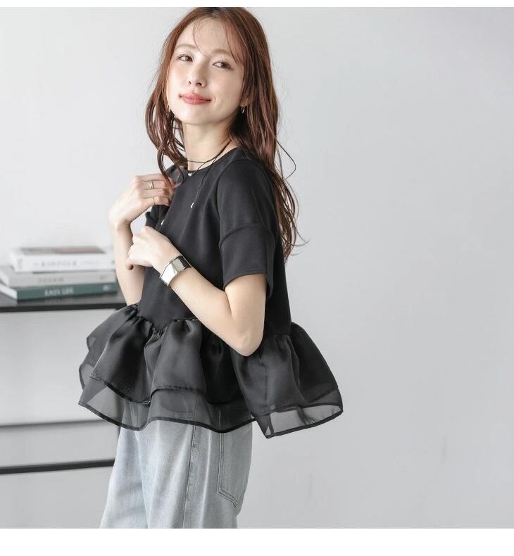 知的 海外トレンド 早い者勝ち 好感度UP カジュアル 全3色 半袖 Tシャツ ＜U-11763＞