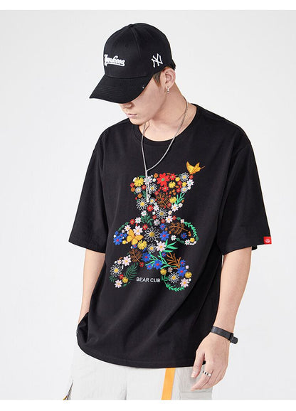 上質 絶対流行 早い者勝ち 早い者勝ち カジュアル 男女兼用 2色選択 Tシャツ<U-11131>