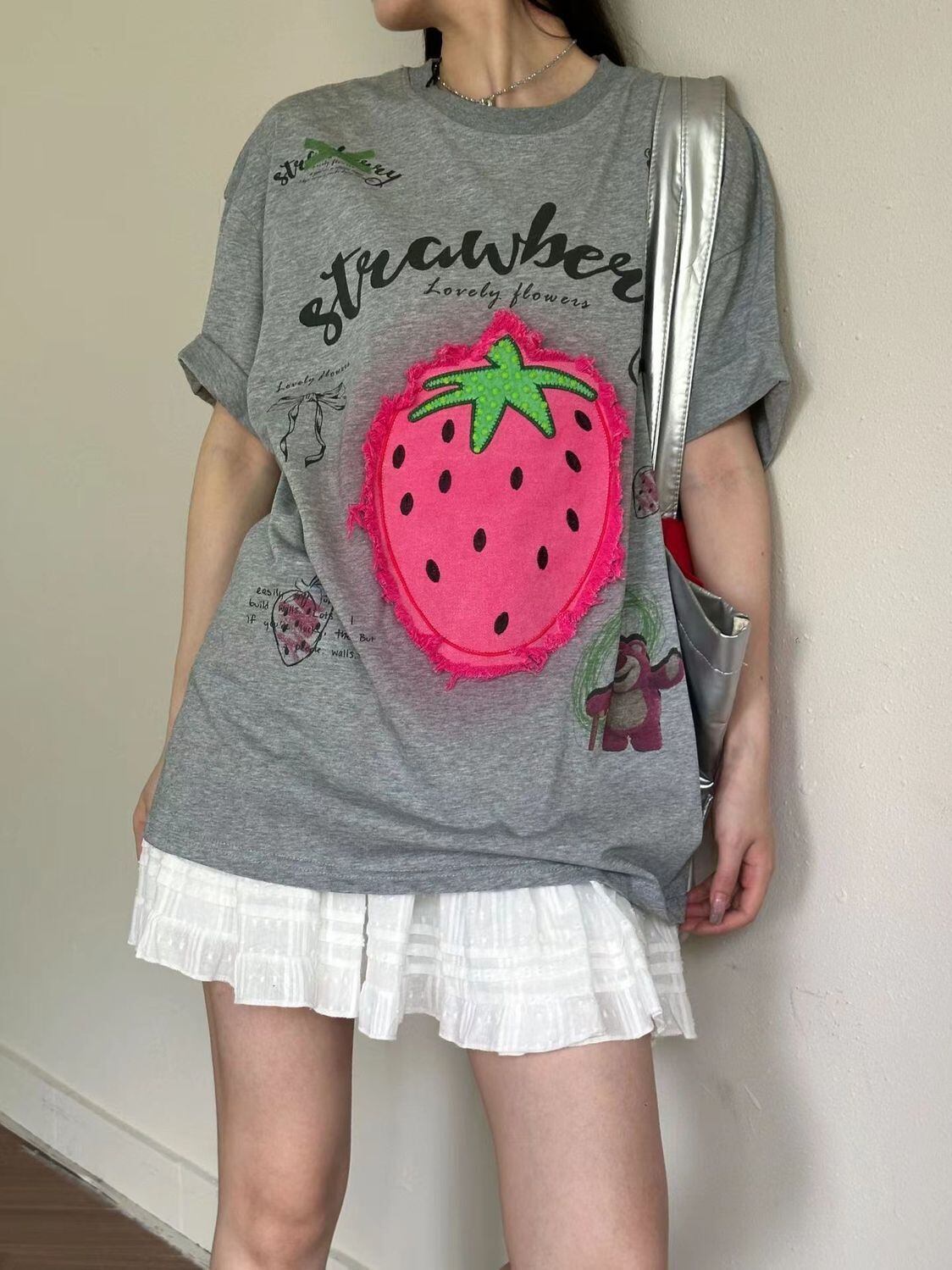売れ筋 美人度アップ 大好評 好感度UP カジュアル 全4色 半袖 Tシャツ ＜U-11287＞
