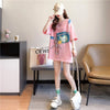 個性的なデザイン 3色選択可 一目惚れ プリント Tシャツ カットソー＜U-3062＞