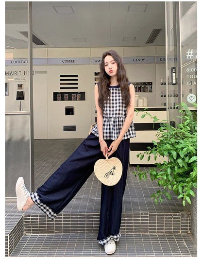 主役級 好感度UP 着回し力抜群 おしゃれ度高め 着心地良い トップス+パンツセット ＜U-12008＞