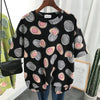 ゆったり感アップ プリント オシャレ度満点 Tシャツ カットソー＜U-3321＞
