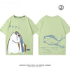 着回し力抜群 おすすめ シンプル プリントロゴ 半袖 Tシャツ-A2632
