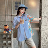 海外トレンド カジュアル 好感度UP 全3色 半袖 Tシャツ ＜U-12162＞